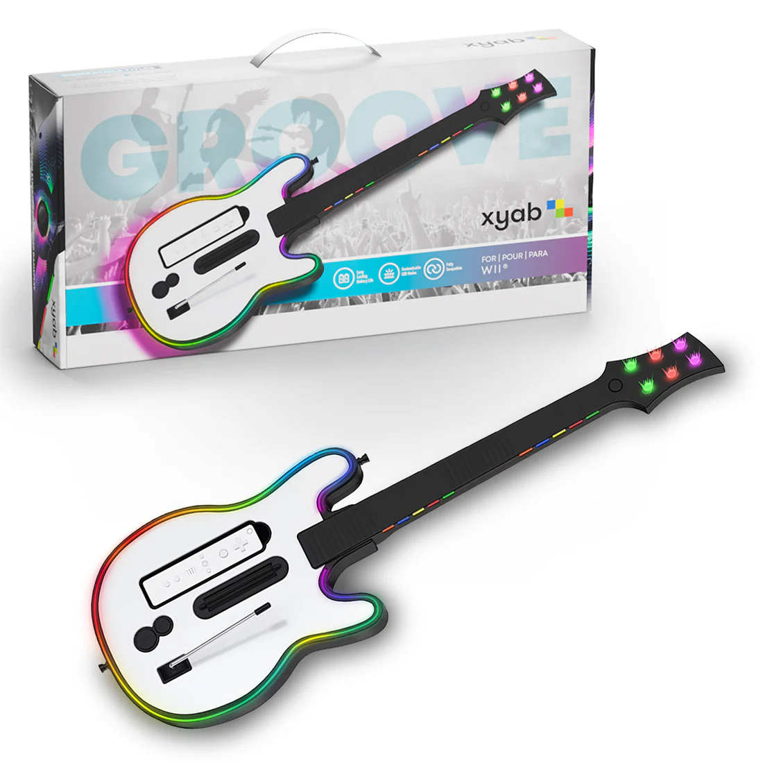 GROOVE Wireless Guitar Controller - Wii